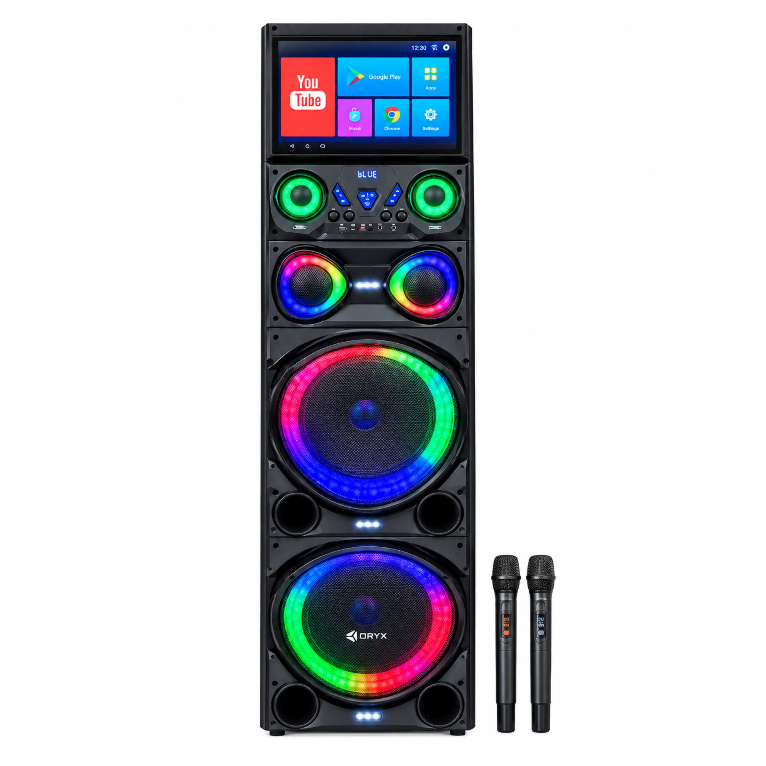 Parlante Oryx Shark Orw517 2x12 Pulgadas 100w 